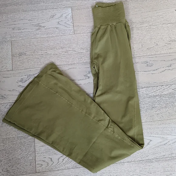 Take 50% off! Free People Good Karma flare pants - Picture 3 of 6